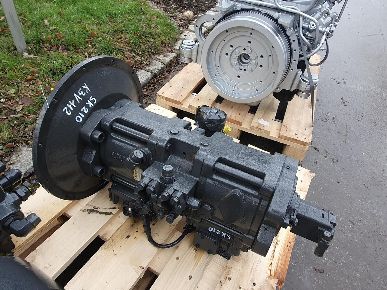 Kawasaki K3V112 aus Kobelco SK 210 - Hydraulpump för Byggmaskiner: bild 1 Kawasaki K3V112 aus Kobelco SK 210 - Hydraulpump för Byggmaskiner: bild 1