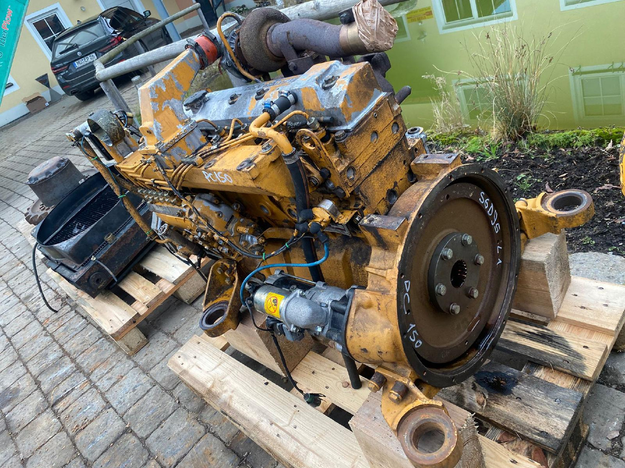 Komatsu S6D95L-1 aus PC 150 - Motor för Byggmaskiner: bild 4 Komatsu S6D95L-1 aus PC 150 - Motor för Byggmaskiner: bild 4