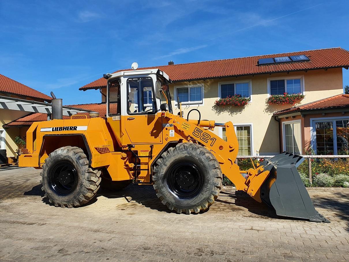 Liebherr L 521 - Hjullastare: bild 1 Liebherr L 521 - Hjullastare: bild 1