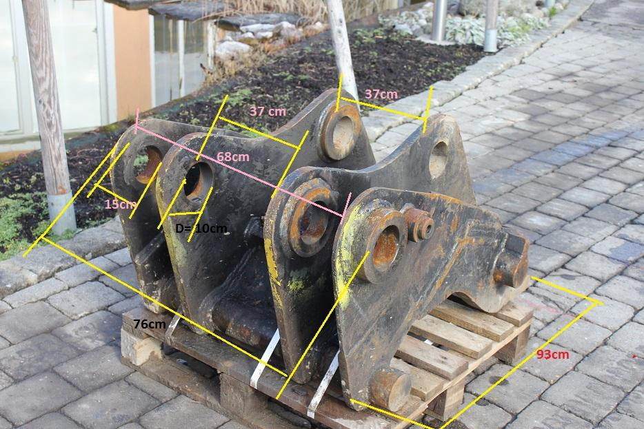 O&K-CNH RH 12 - Redskapsfäste för Byggmaskiner: bild 5 O&K-CNH RH 12 - Redskapsfäste för Byggmaskiner: bild 5