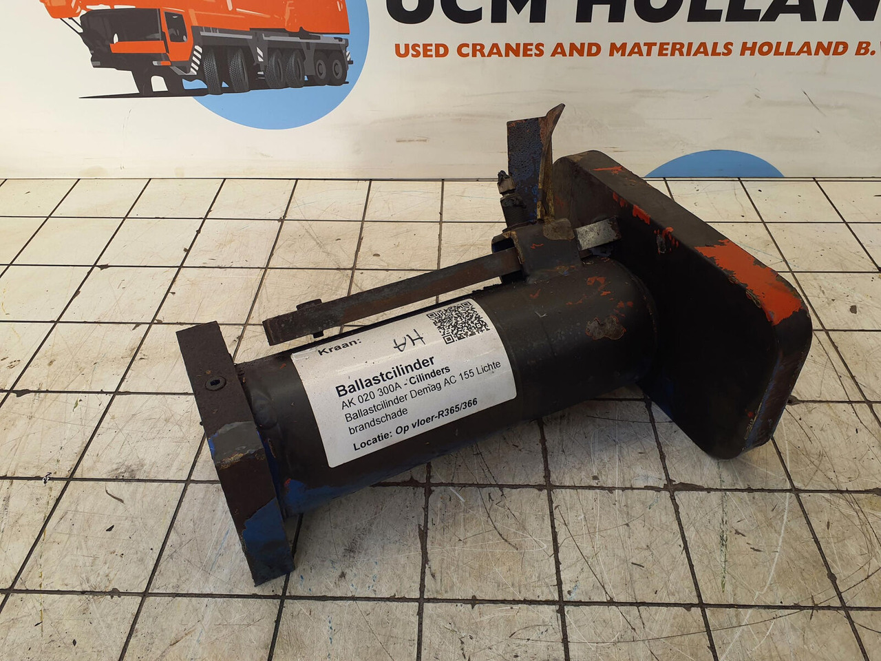 Terex AC 155 counterweight lift cylinder - Hydraulcylinder för Mobilkran: bild 3 Terex AC 155 counterweight lift cylinder - Hydraulcylinder för Mobilkran: bild 3