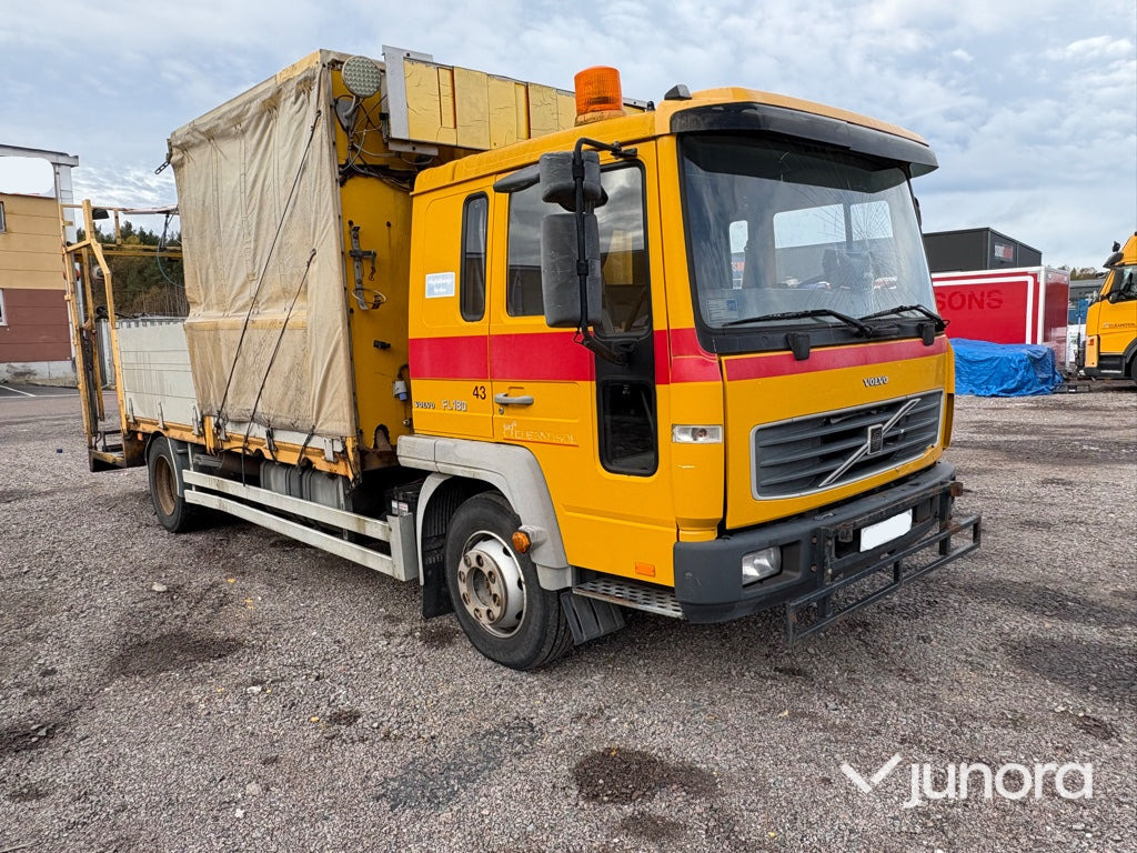 Lastbil - Volvo FL611 4X2 - Flakbil: bild 3 Lastbil - Volvo FL611 4X2 - Flakbil: bild 3