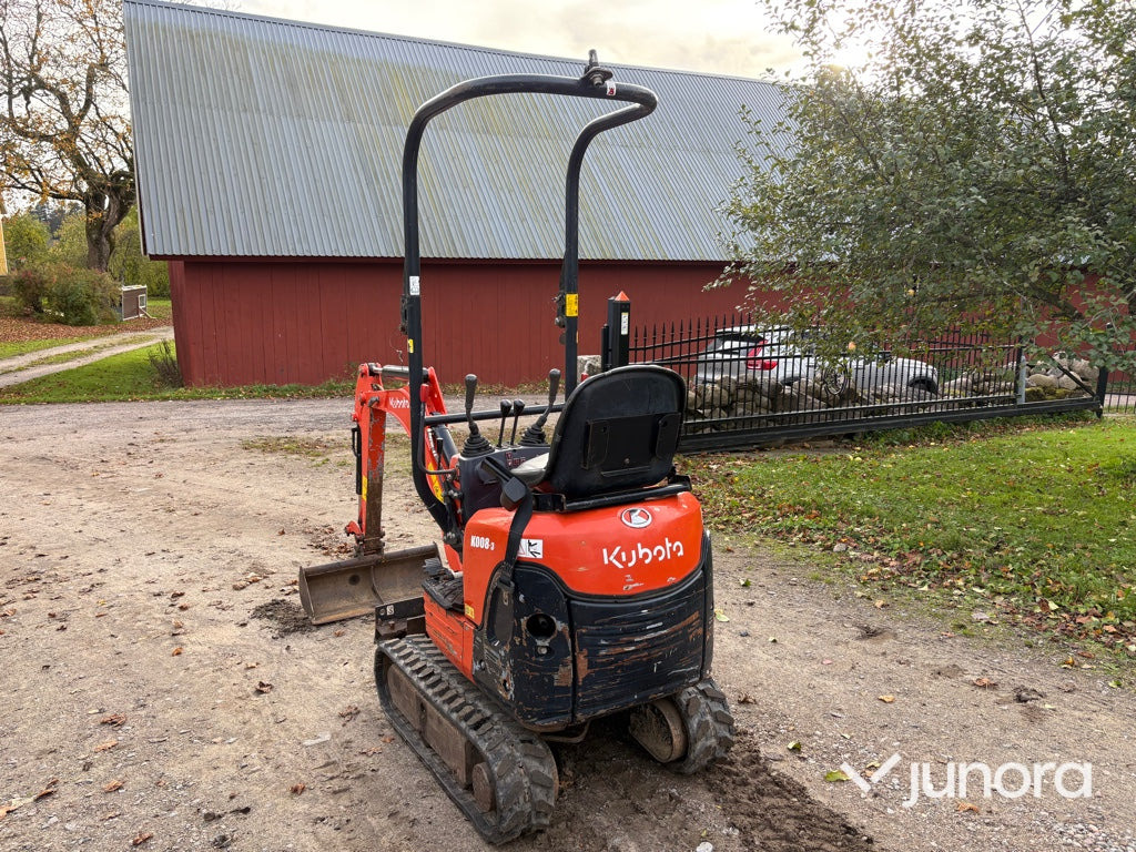 Minigrävare - Kubota K008-3 - Minigrävmaskin: bild 4 Minigrävare - Kubota K008-3 - Minigrävmaskin: bild 4