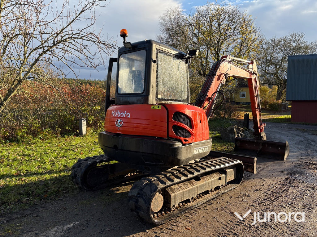 Minigrävare - Kubota KX161-3α - Minigrävmaskin: bild 4 Minigrävare - Kubota KX161-3α - Minigrävmaskin: bild 4