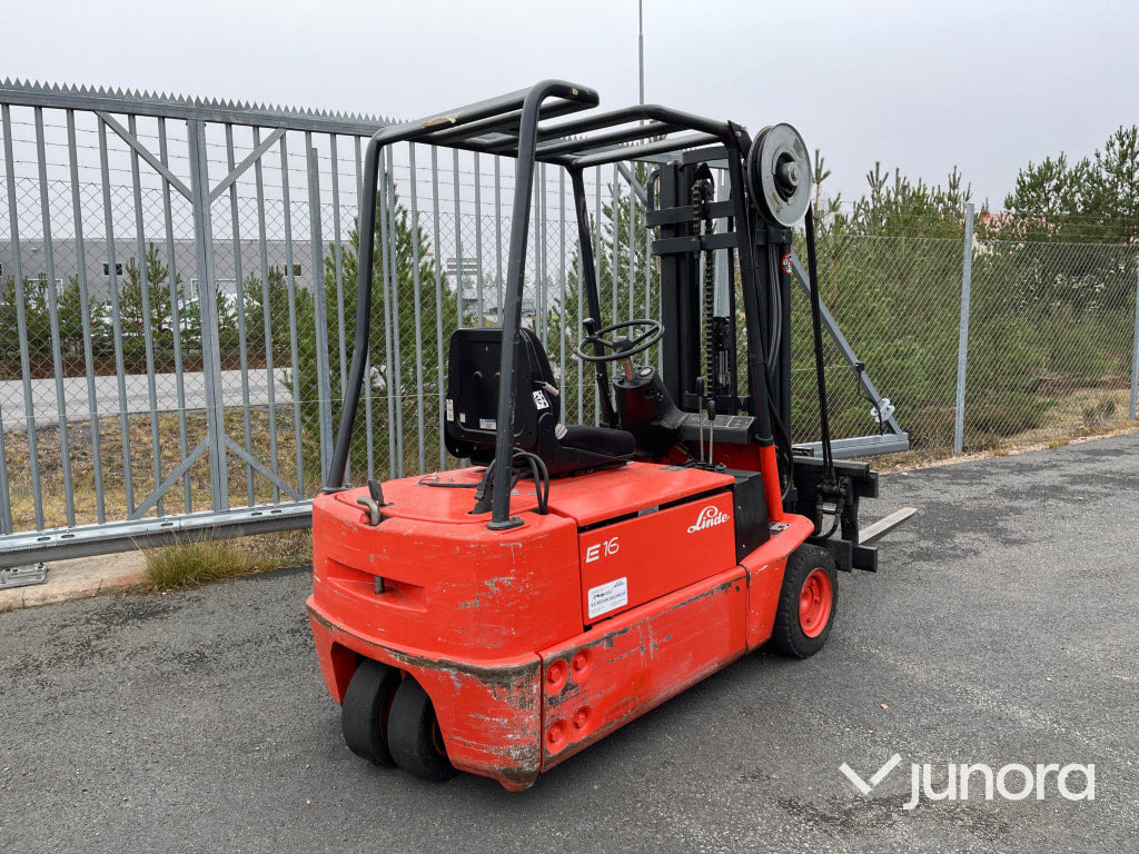 Motviktstruck - Linde E16 - Eltruck: bild 5 Motviktstruck - Linde E16 - Eltruck: bild 5