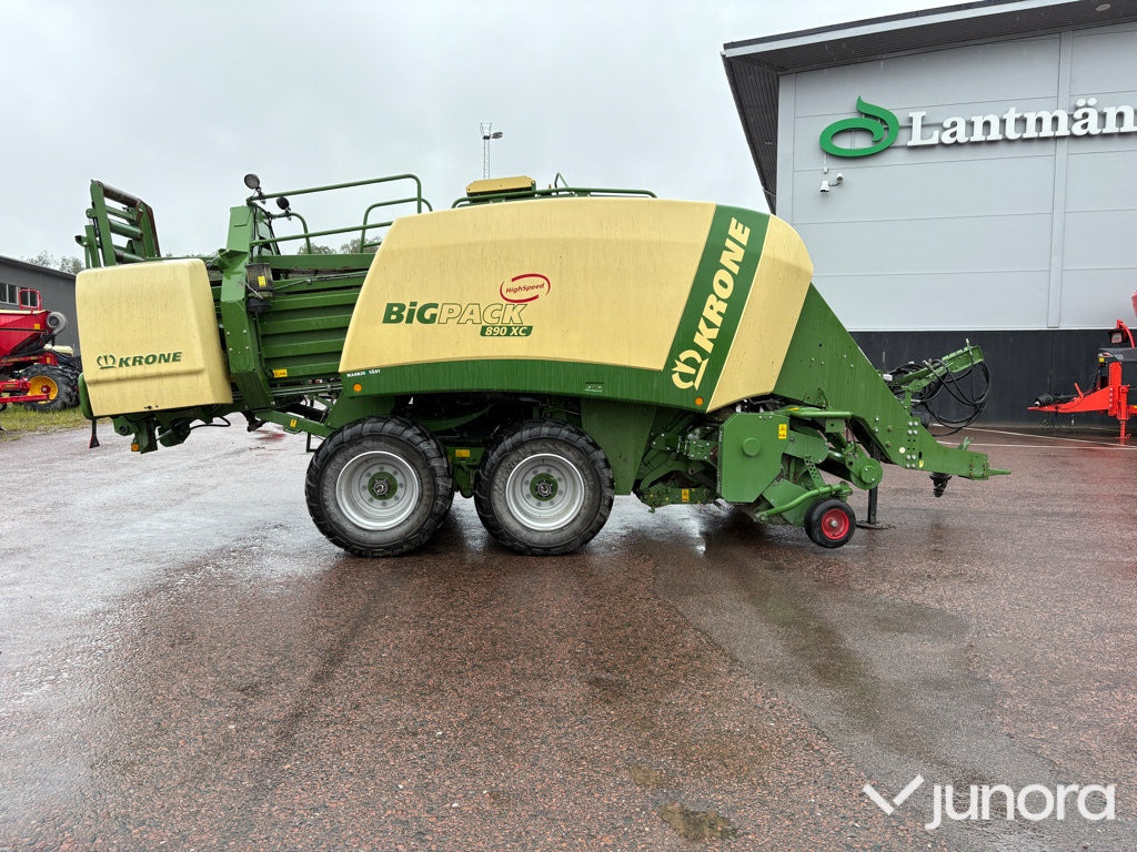 Rundbalspress Krone BIGPACK 890 - Ensilagevagn: bild 4 Rundbalspress Krone BIGPACK 890 - Ensilagevagn: bild 4