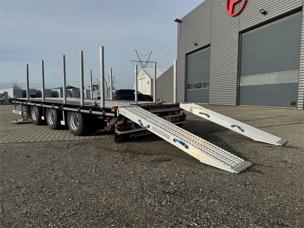 Hangler 6,90m + løse ramper - Låg lastare trailer: bild 1 Hangler 6,90m + løse ramper - Låg lastare trailer: bild 1