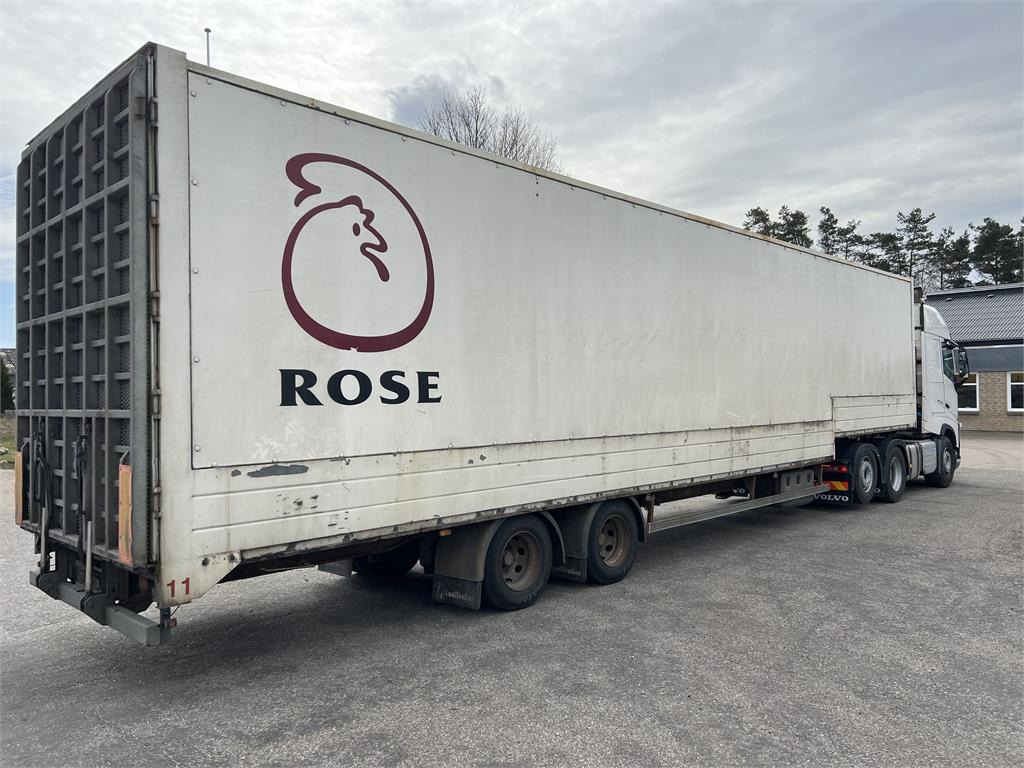 Leci 13,6 mtr. box læsserampe - Skåp semitrailer: bild 5 Leci 13,6 mtr. box læsserampe - Skåp semitrailer: bild 5