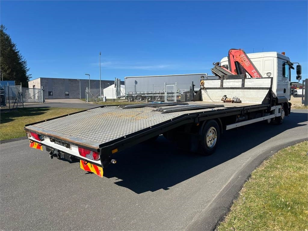 MAN TGL 12-240 4x2 BL - Fassi kran - Biltransportbil lastbil: bild 3 MAN TGL 12-240 4x2 BL - Fassi kran - Biltransportbil lastbil: bild 3