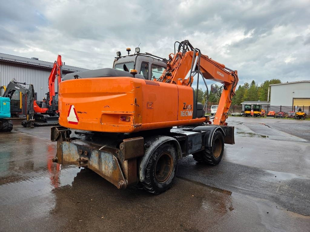 Hitachi ZX160 W PYÖRITTÄJÄLLÄ - Grävmaskin på däck: bild 4 Hitachi ZX160 W PYÖRITTÄJÄLLÄ - Grävmaskin på däck: bild 4