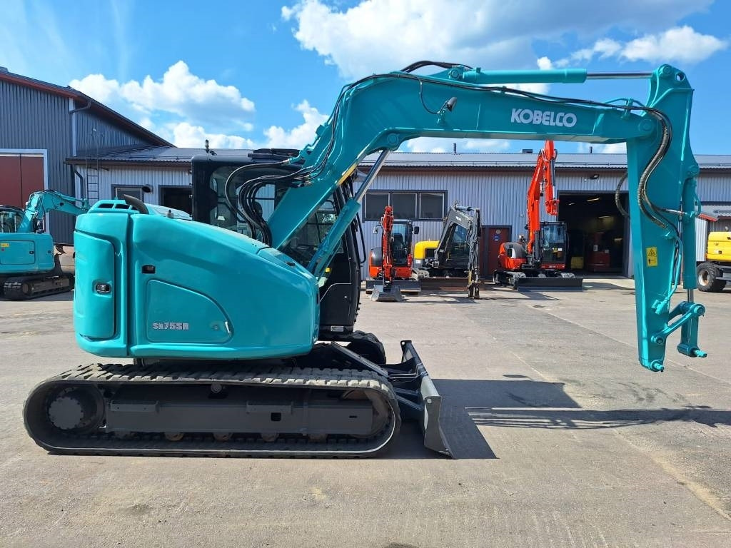 Kobelco SK75SR-7 - Minigrävmaskin: bild 3 Kobelco SK75SR-7 - Minigrävmaskin: bild 3