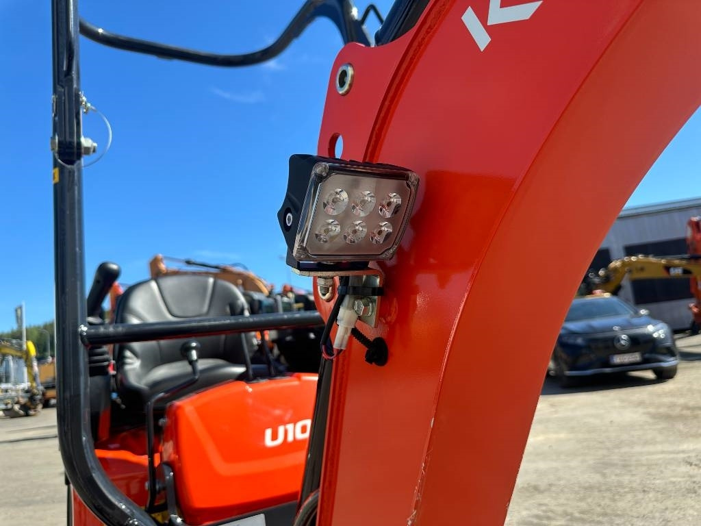 Minigrävmaskin Kubota U 10 - 5 ex demo 20h ajettu kallistajalla: bild 14