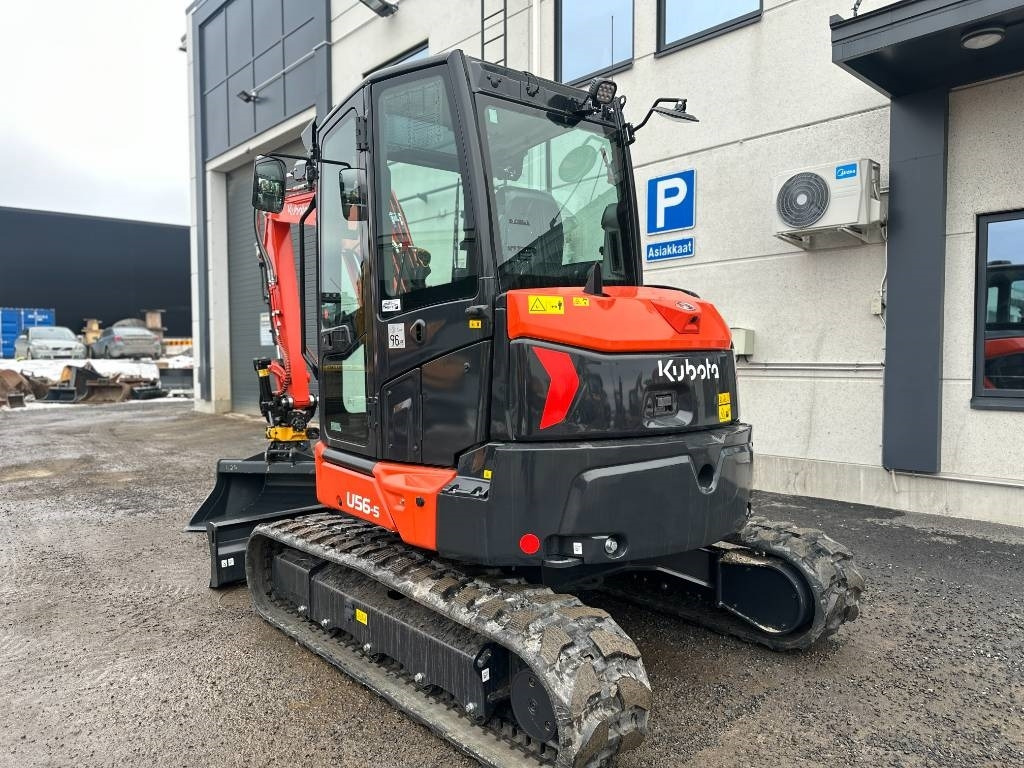 Kubota U 56-5 Uusi varusteilla - Minigrävmaskin: bild 2 Kubota U 56-5 Uusi varusteilla - Minigrävmaskin: bild 2