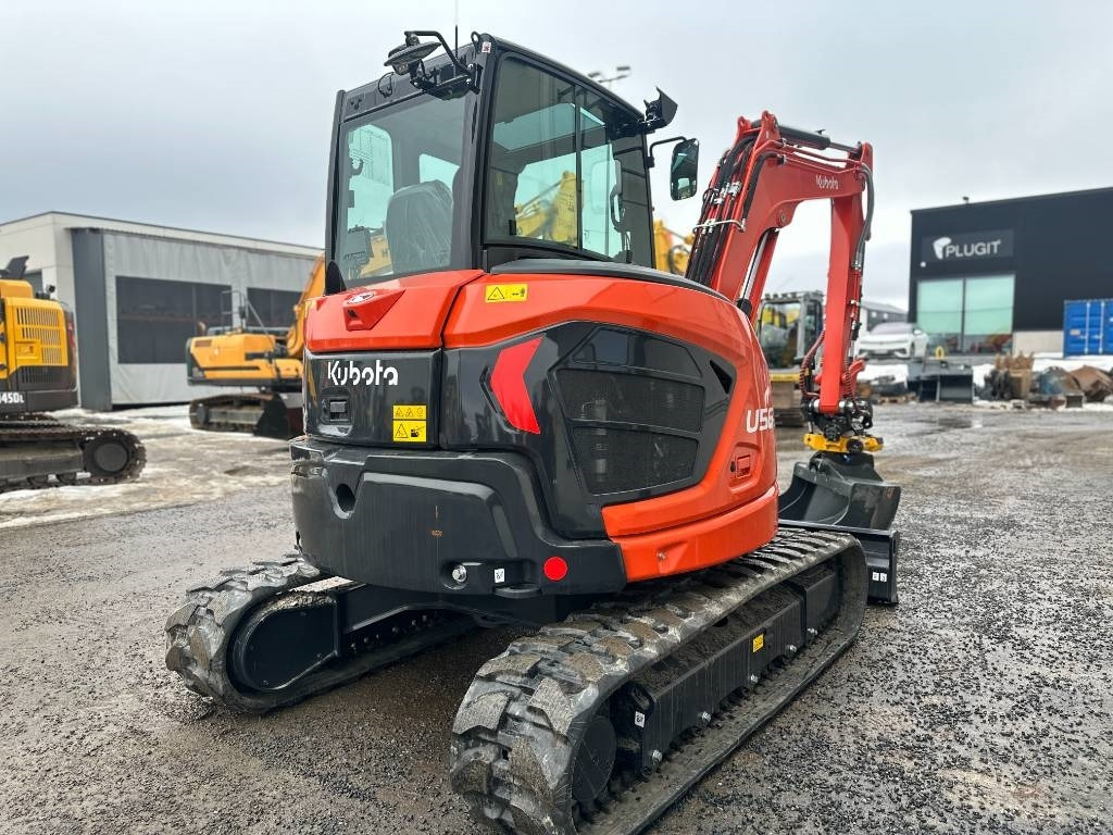 Kubota U 56-5 Uusi varusteilla - Minigrävmaskin: bild 4 Kubota U 56-5 Uusi varusteilla - Minigrävmaskin: bild 4