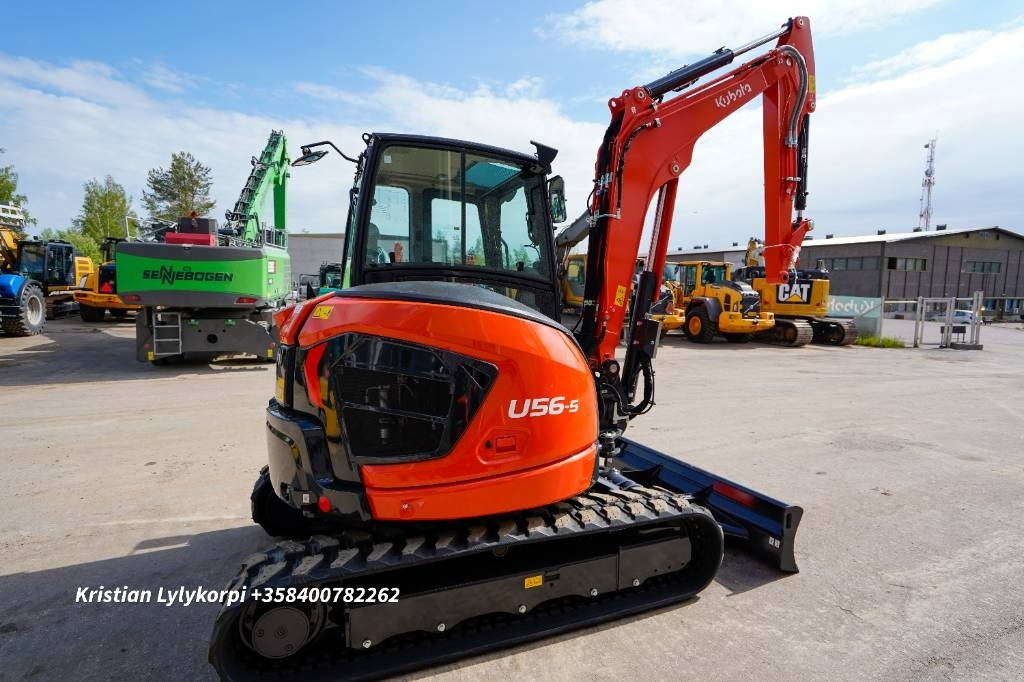 Ny Minigrävmaskin Kubota U56-5 UUSI AJAMATON: bild 6