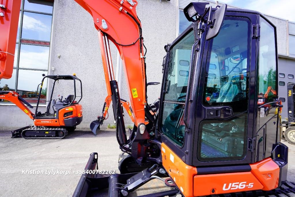 Ny Minigrävmaskin Kubota U56-5 UUSI AJAMATON: bild 10