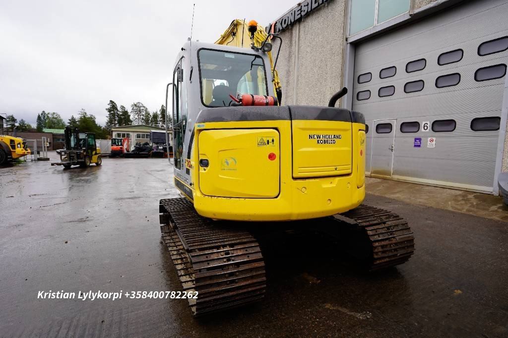 New Holland E70BSR ENGCON PIHDEILLÄ - Minigrävmaskin: bild 4 New Holland E70BSR ENGCON PIHDEILLÄ - Minigrävmaskin: bild 4