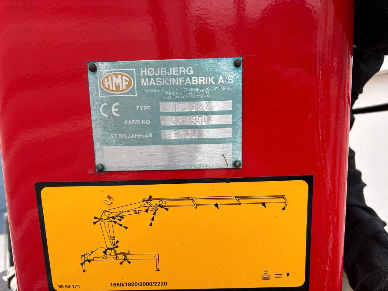 MAN 18-222. Kran HMF 18t/m Bj 2001. - Tippbil lastbil, Kranbil: bild 5 MAN 18-222. Kran HMF 18t/m Bj 2001. - Tippbil lastbil, Kranbil: bild 5