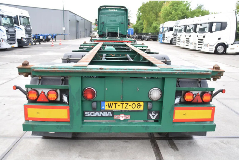Pacton AXC.330 - BPW AXLES - DRUM BRAKES - LIFT AXLE - STEERING AXLE - GOOD CONDITION - - Containersläp/ Växelflaksläp: bild 3 Pacton AXC.330 - BPW AXLES - DRUM BRAKES - LIFT AXLE - STEERING AXLE - GOOD CONDITION - - Containersläp/ Växelflaksläp: bild 3