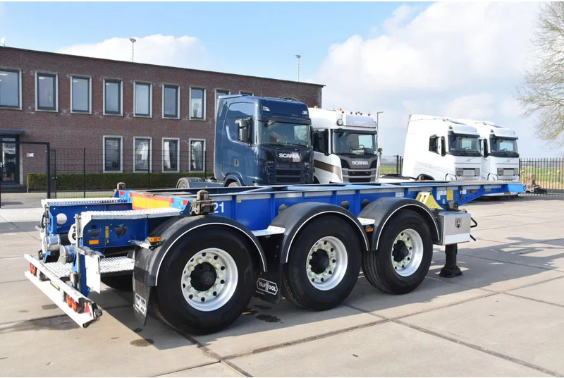 Van Hool A3C002 - ADR FL - 20 FT SWAP - LIFT AXLE - BPW AXLES - DISC BRAKES - 3180 KG EMPTY WEIGHT ! - Containerbil/ Växelflak semitrailer: bild 2 Van Hool A3C002 - ADR FL - 20 FT SWAP - LIFT AXLE - BPW AXLES - DISC BRAKES - 3180 KG EMPTY WEIGHT ! - Containerbil/ Växelflak semitrailer: bild 2