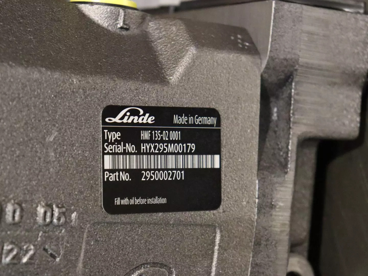 LINDE HMF 135-02 - Hydraulmotor för Byggmaskiner: bild 4 LINDE HMF 135-02 - Hydraulmotor för Byggmaskiner: bild 4