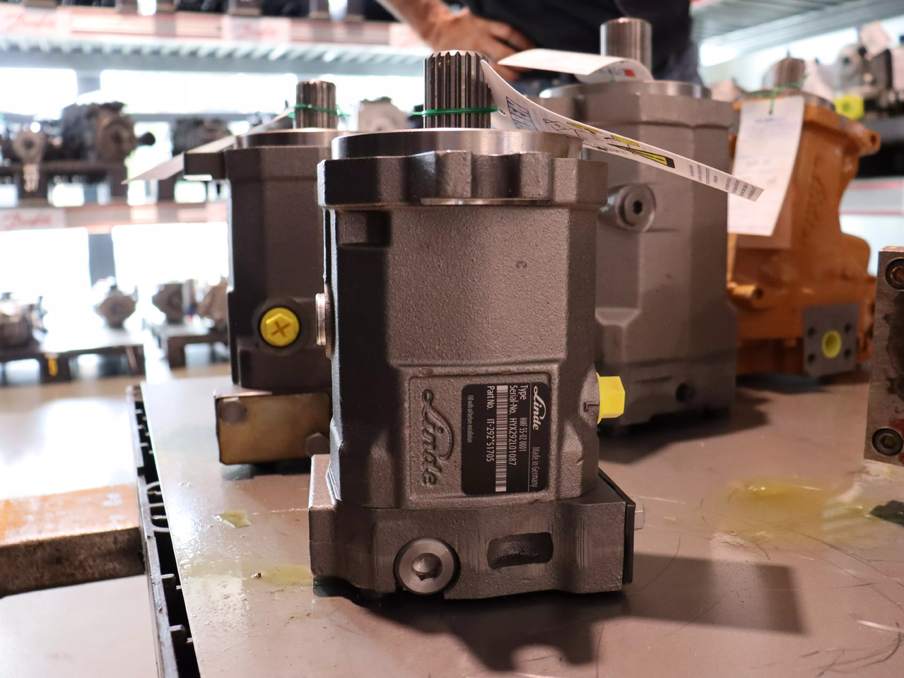 LINDE HMF 55-02 - Hydraulmotor för Byggmaskiner: bild 1 LINDE HMF 55-02 - Hydraulmotor för Byggmaskiner: bild 1