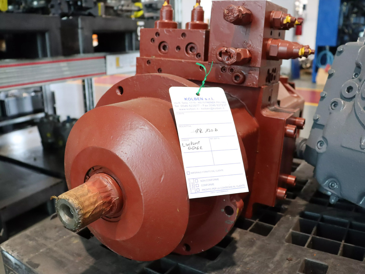 LINDE HPR 130D - Hydraulpump för Byggmaskiner: bild 1 LINDE HPR 130D - Hydraulpump för Byggmaskiner: bild 1