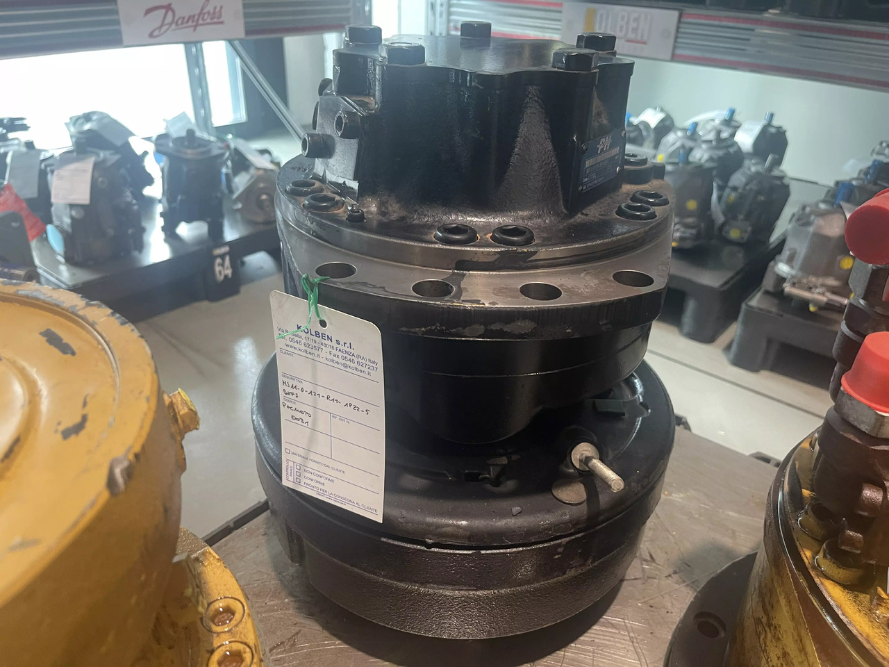 POCLAIN MS11-0-121-R11-1P22-5DEFJ - Hydraulmotor för Byggmaskiner: bild 1 POCLAIN MS11-0-121-R11-1P22-5DEFJ - Hydraulmotor för Byggmaskiner: bild 1