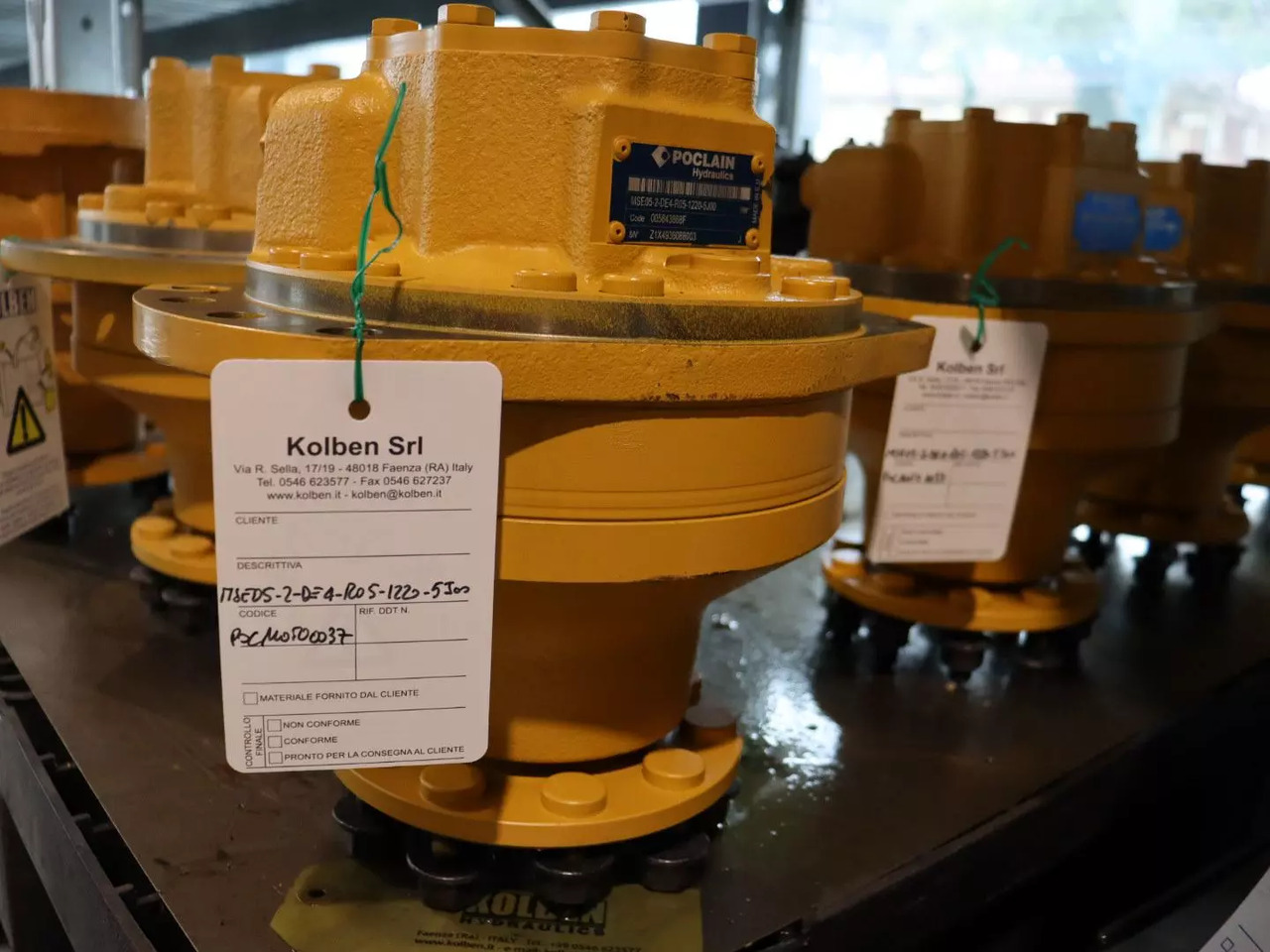 POCLAIN MSE05-2-DE4-R05-1220-5J00 - Hydraulmotor för Byggmaskiner: bild 1 POCLAIN MSE05-2-DE4-R05-1220-5J00 - Hydraulmotor för Byggmaskiner: bild 1