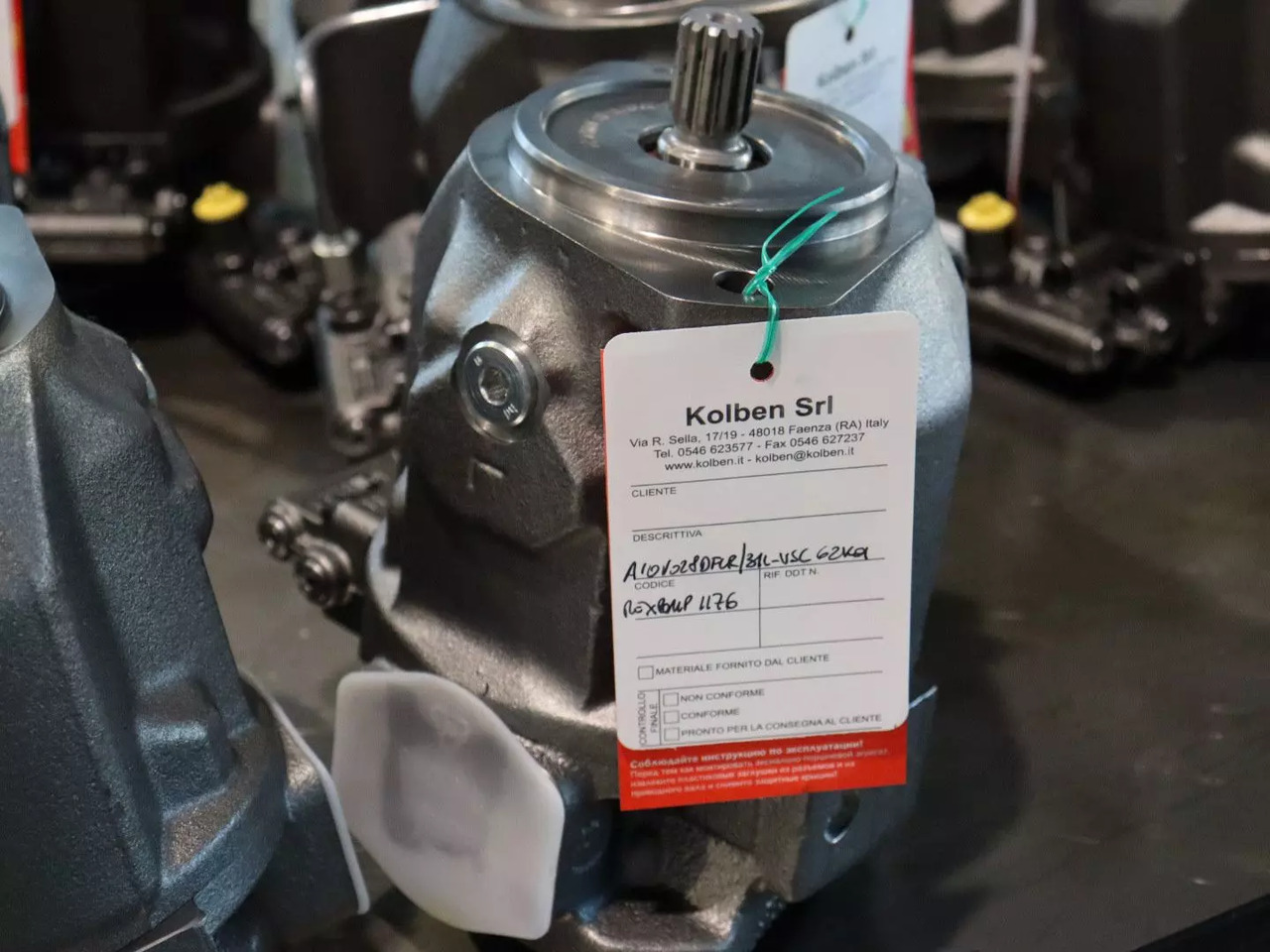 REXROTH A10VO28DFLR/31L-VSC62K01 - Hydraulpump för Byggmaskiner: bild 1 REXROTH A10VO28DFLR/31L-VSC62K01 - Hydraulpump för Byggmaskiner: bild 1