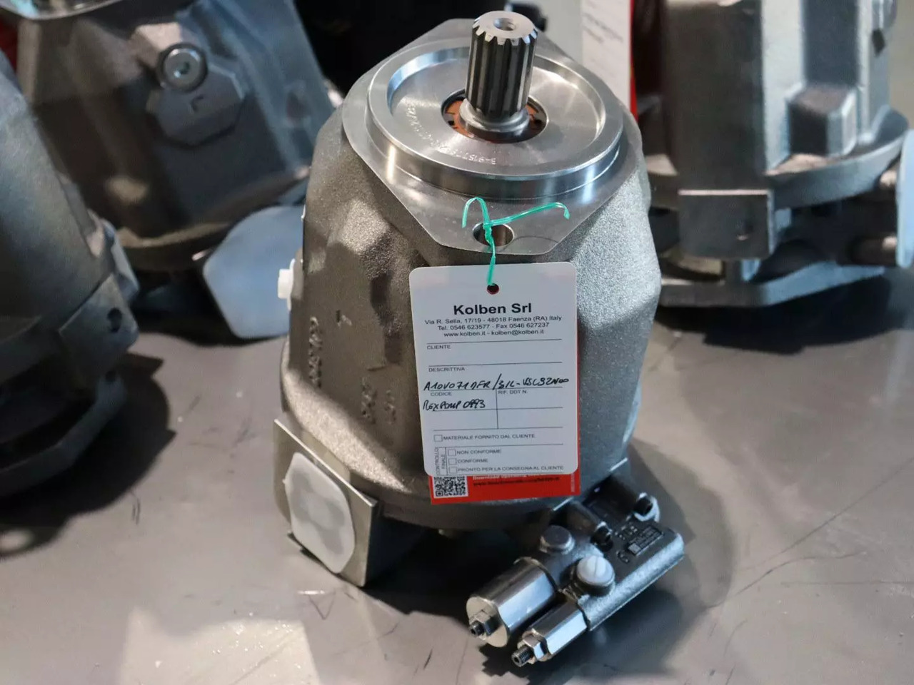 REXROTH A10VO71DFR/31L-VSC92N00 - Hydraulpump för Byggmaskiner: bild 3 REXROTH A10VO71DFR/31L-VSC92N00 - Hydraulpump för Byggmaskiner: bild 3