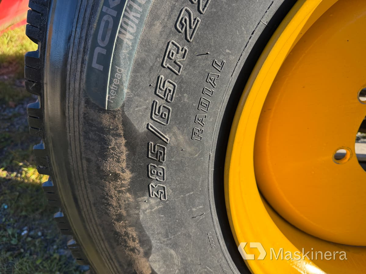 Komplett hjul för Byggmaskiner Bridgestone M788 Entreprenaddäck på fälg 385/65R22.5: bild 8