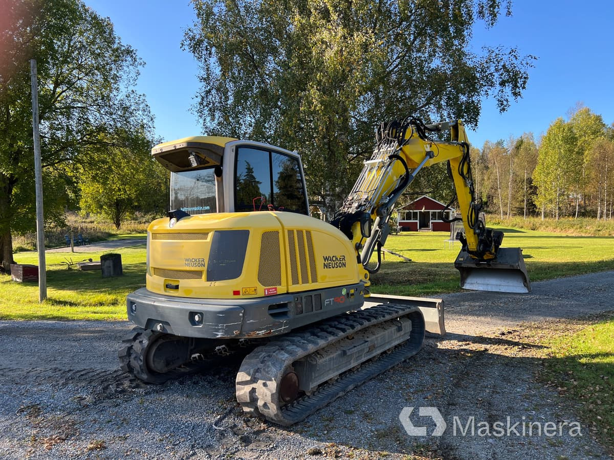 Grävmaskin Wacker Neuson ET90 - Bandgrävare: bild 5 Grävmaskin Wacker Neuson ET90 - Bandgrävare: bild 5