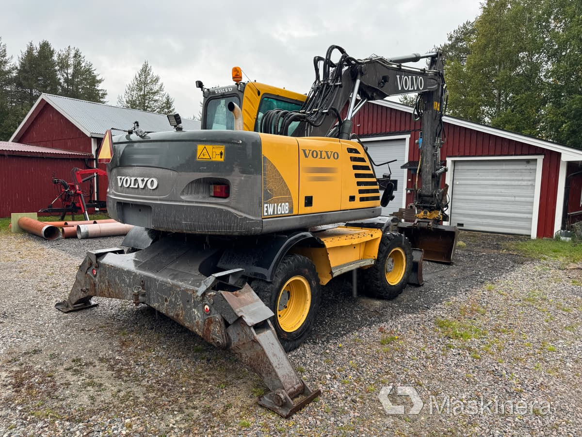 Hjulgrävare Volvo EW160B med tillbehör - Bandgrävare: bild 5 Hjulgrävare Volvo EW160B med tillbehör - Bandgrävare: bild 5