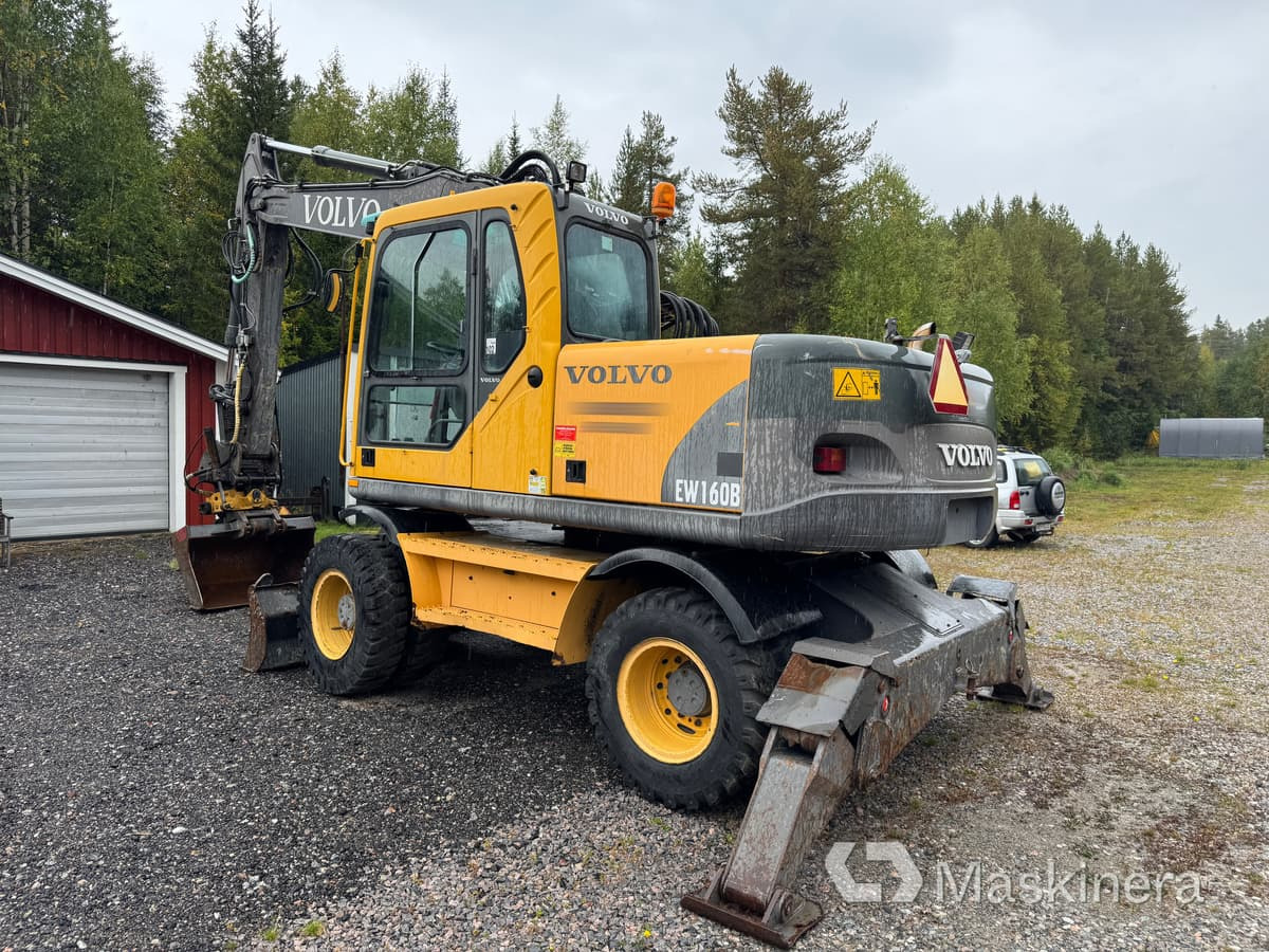 Hjulgrävare Volvo EW160B med tillbehör - Bandgrävare: bild 3 Hjulgrävare Volvo EW160B med tillbehör - Bandgrävare: bild 3
