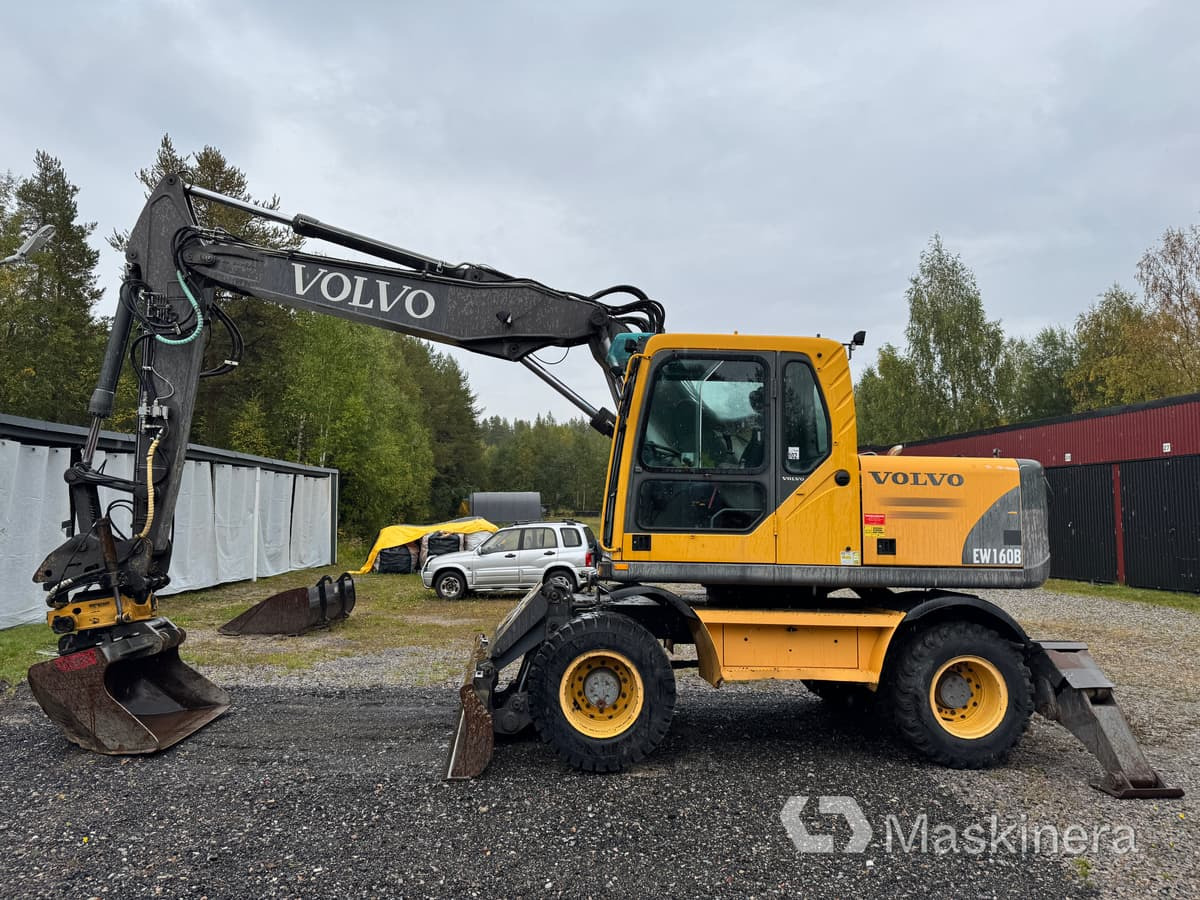 Hjulgrävare Volvo EW160B med tillbehör - Bandgrävare: bild 2 Hjulgrävare Volvo EW160B med tillbehör - Bandgrävare: bild 2