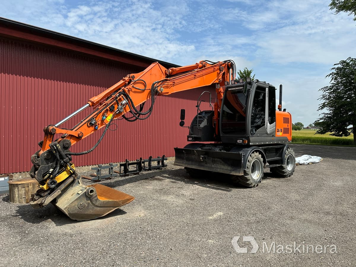 Hjulgrävare Hitachi ZX140W-3 - Bandgrävare: bild 1 Hjulgrävare Hitachi ZX140W-3 - Bandgrävare: bild 1