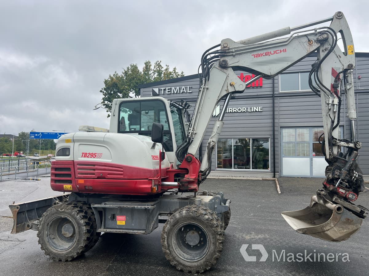 Hjulgrävare Takeuchi TB295W - Bandgrävare: bild 4 Hjulgrävare Takeuchi TB295W - Bandgrävare: bild 4