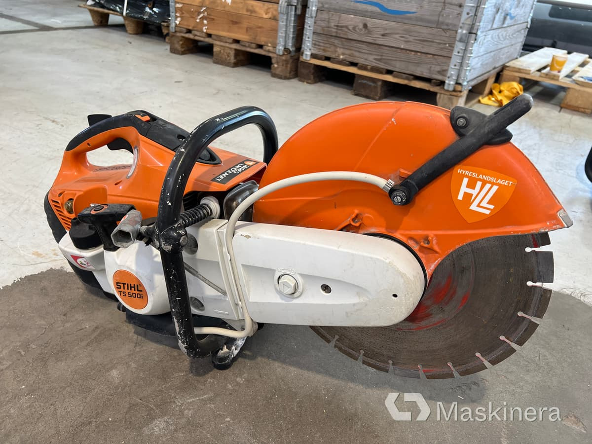 Kapmaskin Stihl TS 500i - Entreprenadutrustning: bild 2 Kapmaskin Stihl TS 500i - Entreprenadutrustning: bild 2