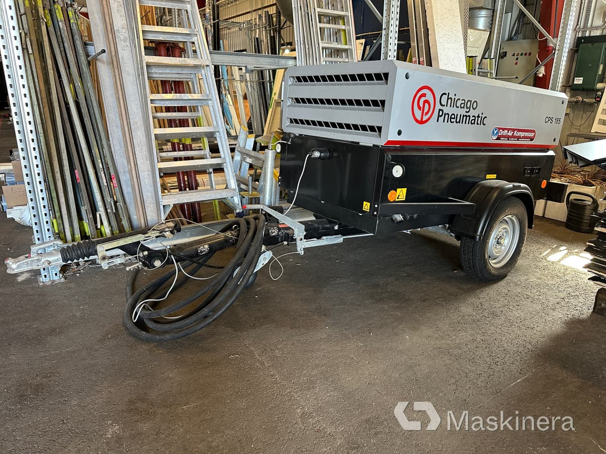 Kompressor Chicago Pneumatic med sodabläster Nordblast NB 28-1 - Luftkompressor: bild 1 Kompressor Chicago Pneumatic med sodabläster Nordblast NB 28-1 - Luftkompressor: bild 1