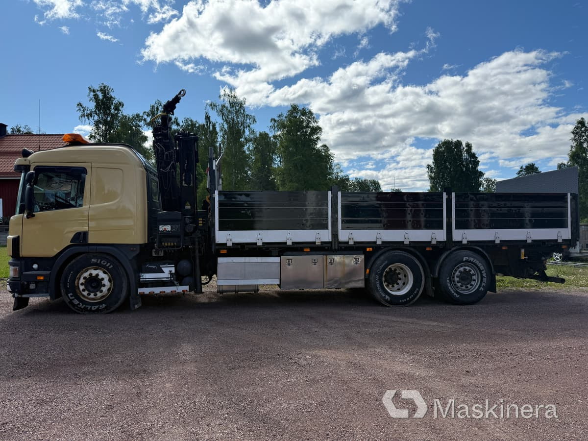 Kranbil Scania 114G - Flakbil, Kranbil: bild 2 Kranbil Scania 114G - Flakbil, Kranbil: bild 2