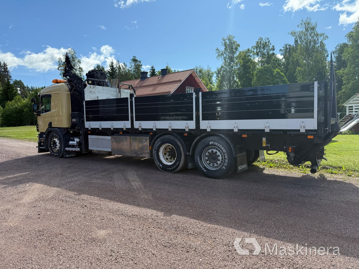 Kranbil Scania 114G - Flakbil, Kranbil: bild 3 Kranbil Scania 114G - Flakbil, Kranbil: bild 3