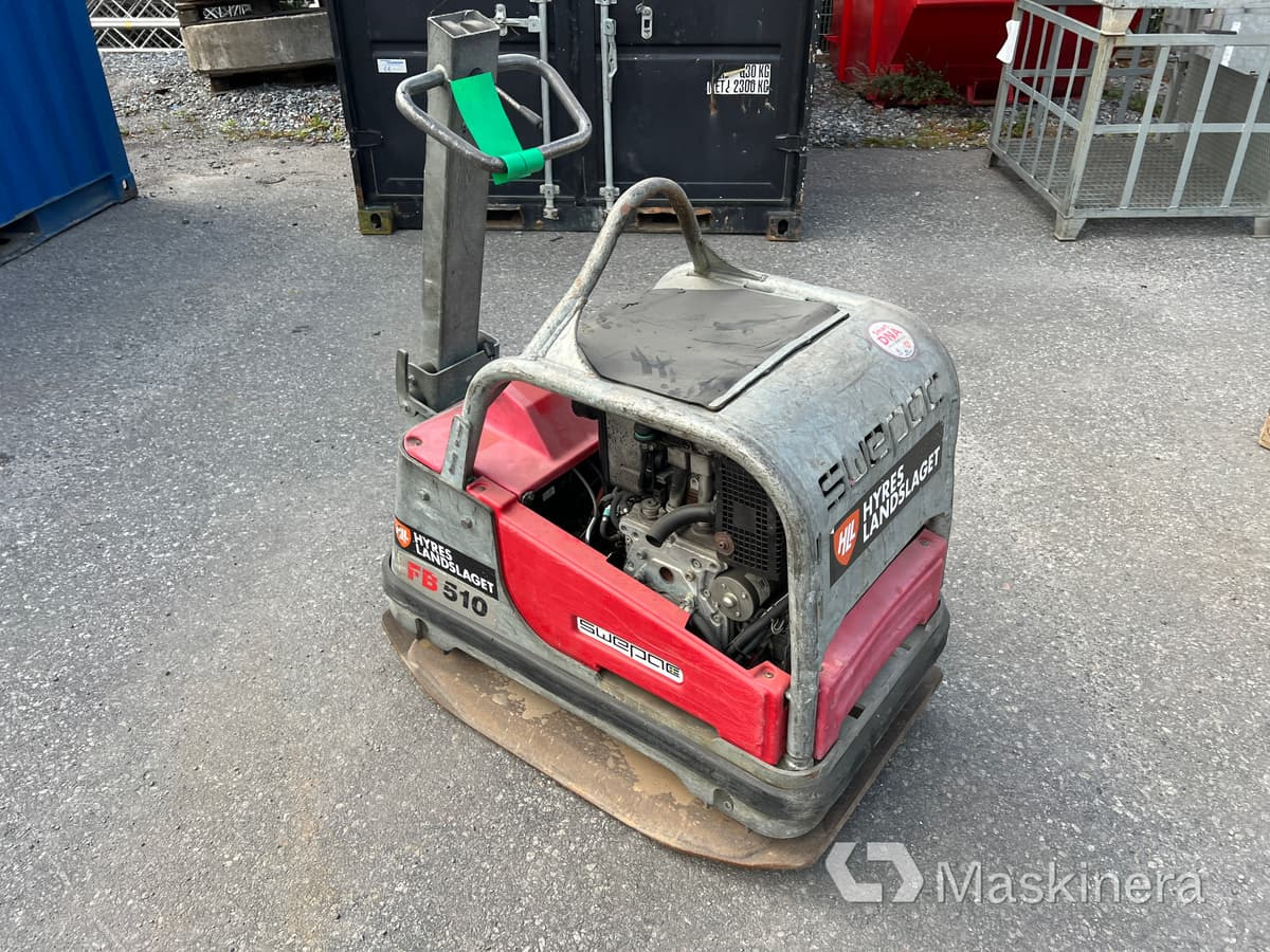 Markvibrator Swepac FB510 - Vibroplatta: bild 3 Markvibrator Swepac FB510 - Vibroplatta: bild 3