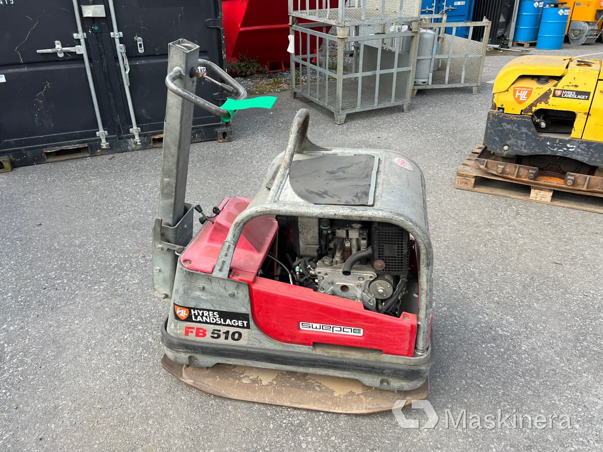 Markvibrator Swepac FB510 - Vibroplatta: bild 4 Markvibrator Swepac FB510 - Vibroplatta: bild 4