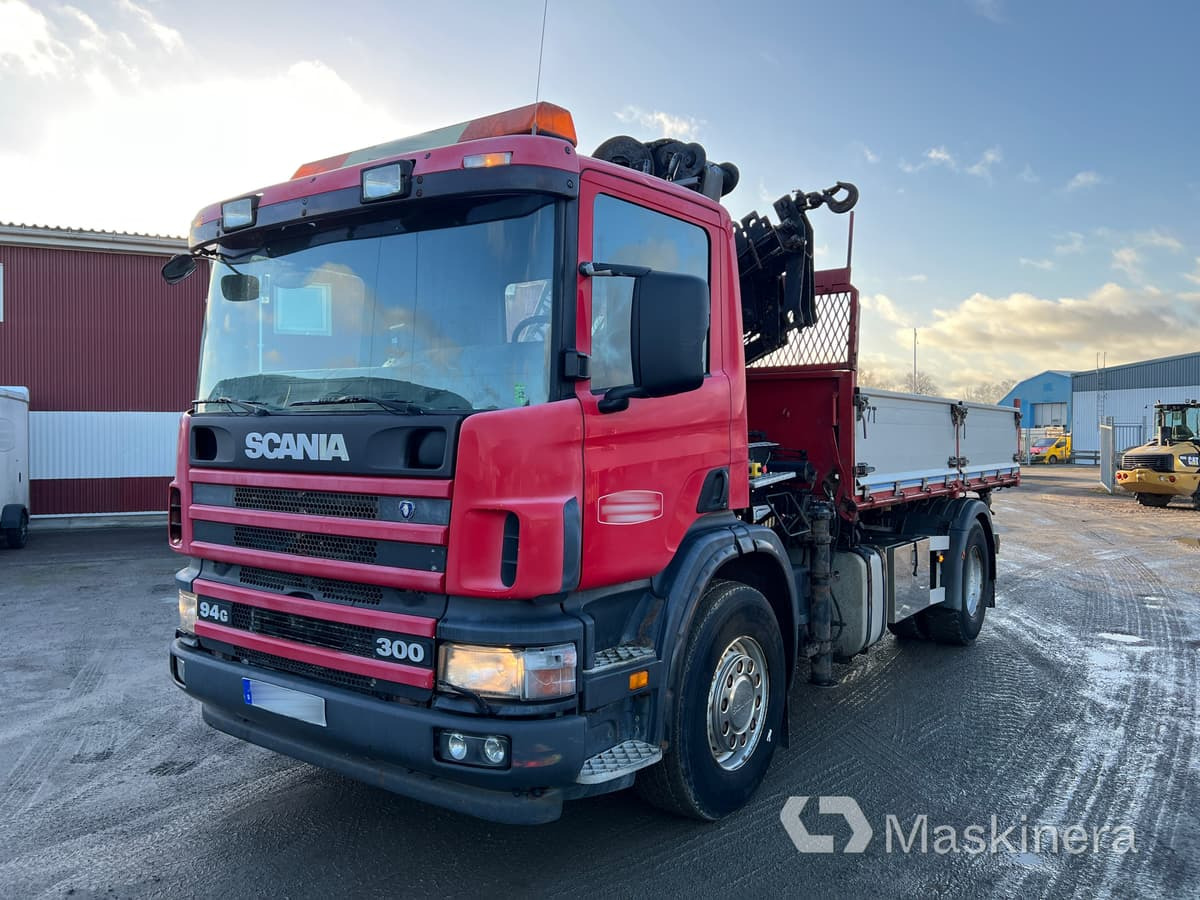 Scania 94G 300 Kran / Tippbil Scania 94G - Tippbil lastbil, Kranbil: bild 1 Scania 94G 300 Kran / Tippbil Scania 94G - Tippbil lastbil, Kranbil: bild 1