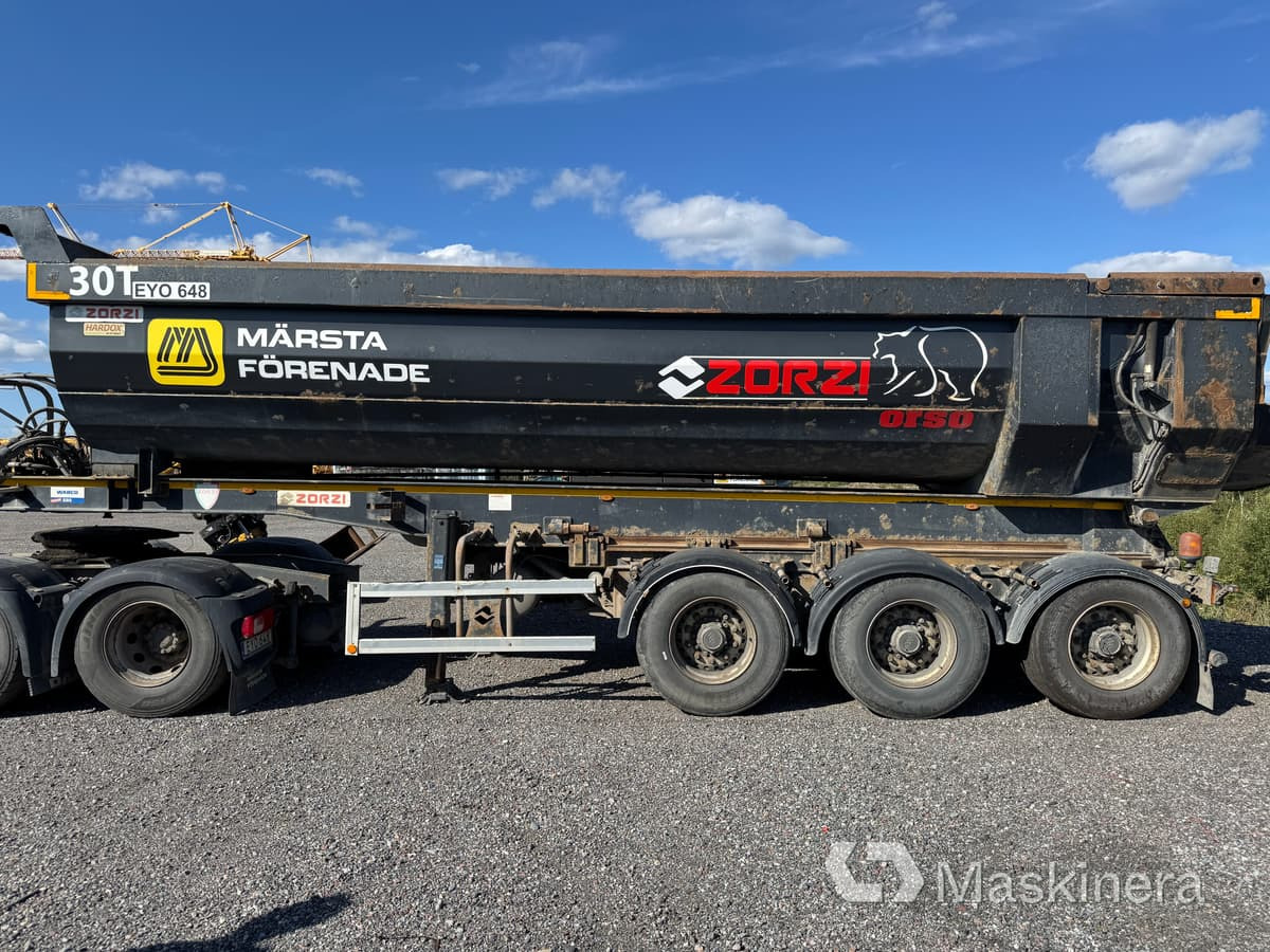Schakttrailer Zorzi 36 S 075 PRS - Tippbil semitrailer: bild 2 Schakttrailer Zorzi 36 S 075 PRS - Tippbil semitrailer: bild 2