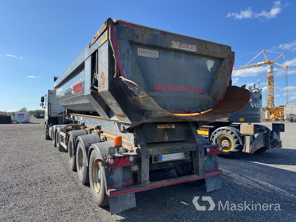 Schakttrailer Zorzi 36 S 075 PRS - Tippbil semitrailer: bild 4 Schakttrailer Zorzi 36 S 075 PRS - Tippbil semitrailer: bild 4