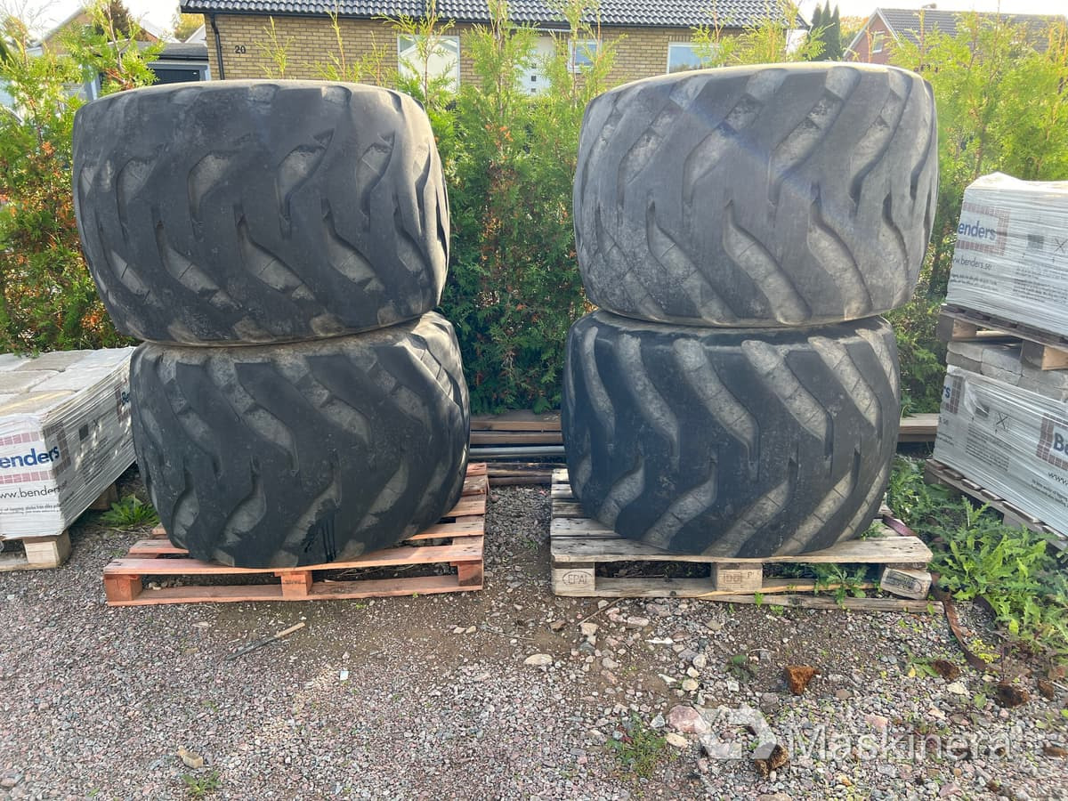 Trelleborg Excavator T480 Däck på fälg Trelleborg T480, 710/40-22,5, 4 st - Komplett hjul för Byggmaskiner: bild 1 Trelleborg Excavator T480 Däck på fälg Trelleborg T480, 710/40-22,5, 4 st - Komplett hjul för Byggmaskiner: bild 1