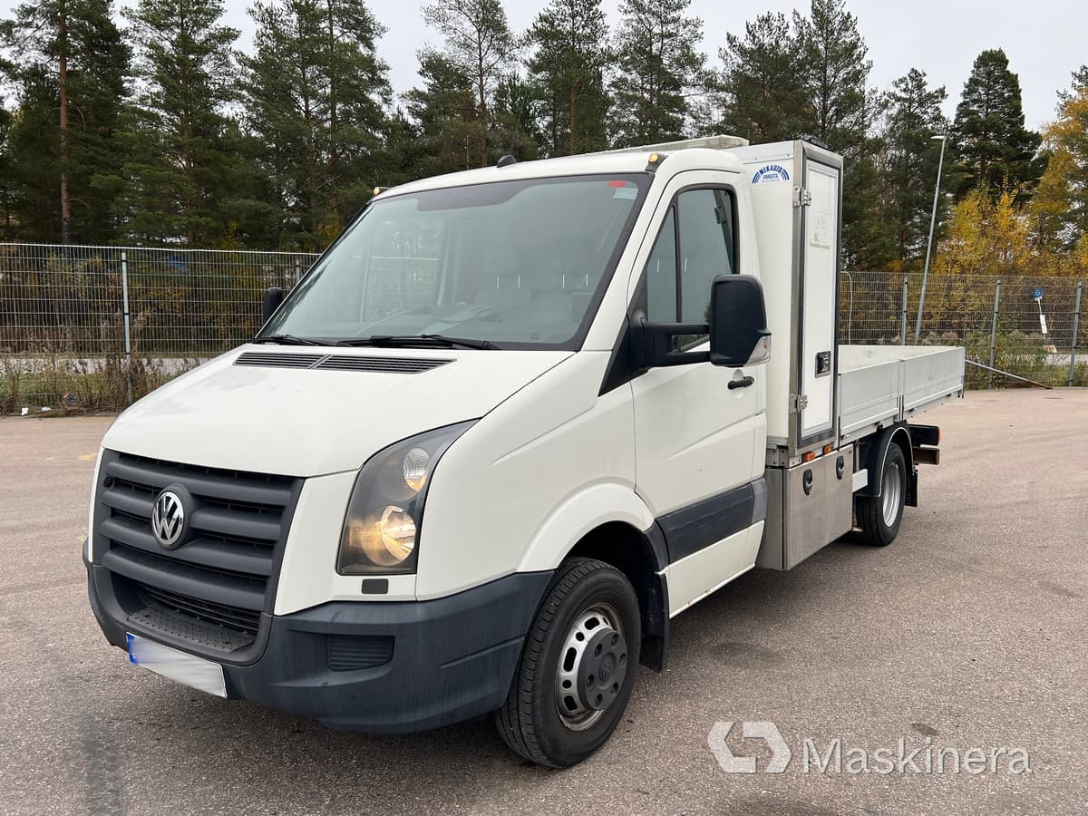 Volkswagen Crafter 50 2.5 TDI Kranbil med flak Volkswagen Crafter - Skåpbil: bild 1 Volkswagen Crafter 50 2.5 TDI Kranbil med flak Volkswagen Crafter - Skåpbil: bild 1