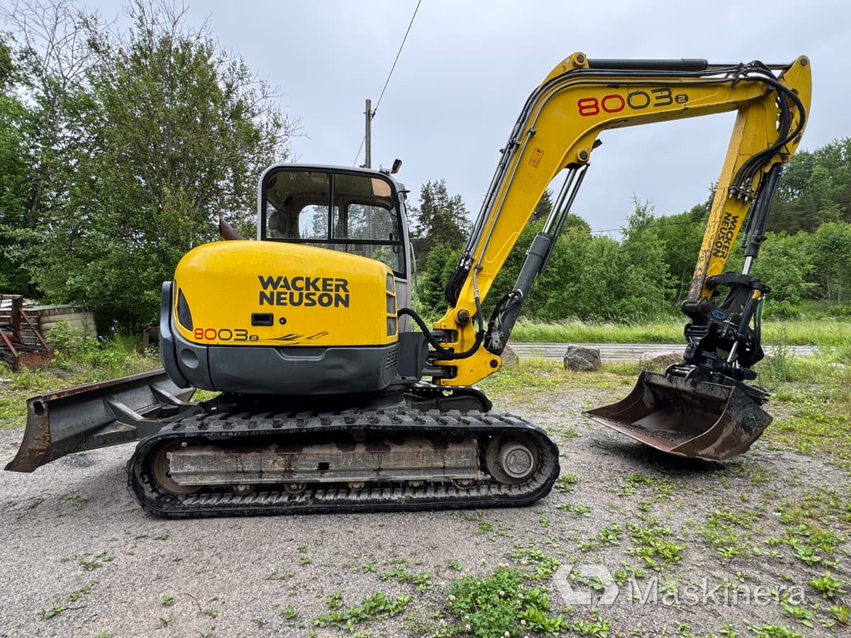 Wacker Neuson 8003-2 Grävmaskin Wacker Neuson 8003 RD - Bandgrävare: bild 4 Wacker Neuson 8003-2 Grävmaskin Wacker Neuson 8003 RD - Bandgrävare: bild 4